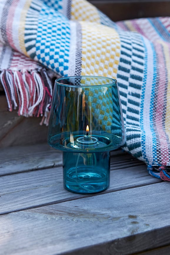 Lámpara de aceite Viva, ámbar