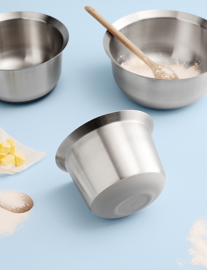 Mix-It Μπολ Κουζίνας, ανοξείδωτο ατσάλι, 3,5 lt