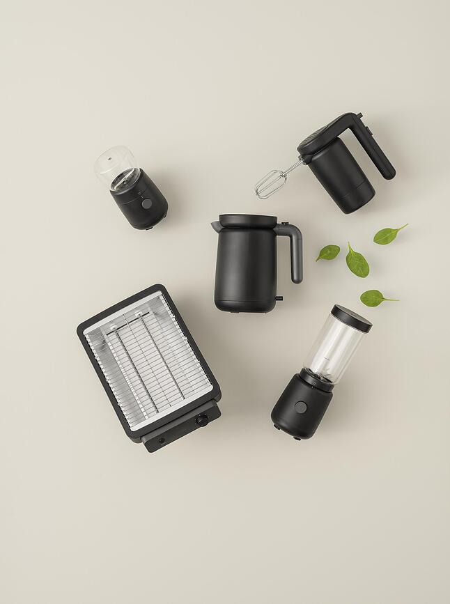 Molinillo de Café eléctrico Foodie, negro