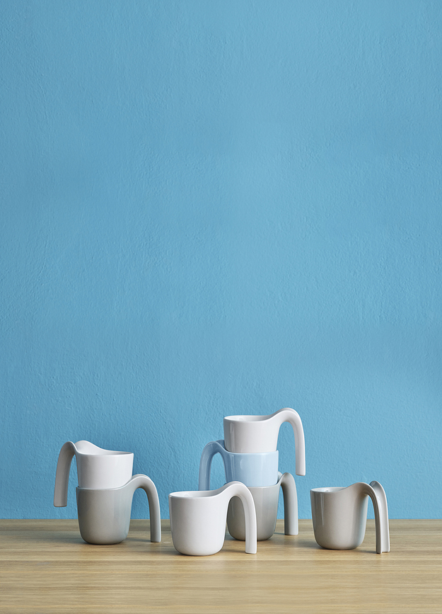 Ole Tasse, bleue claire