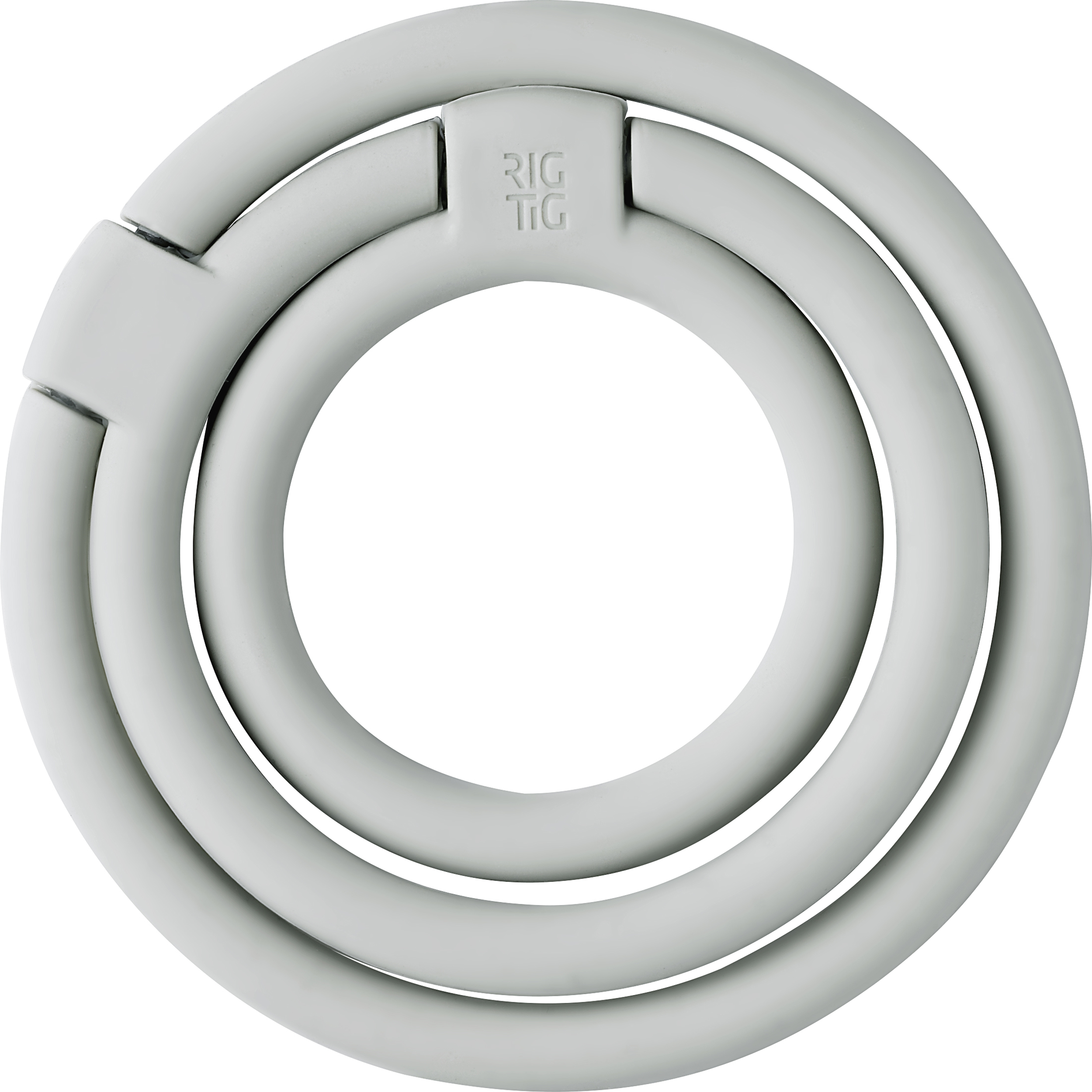 Podstawka pod gorące naczynia Circles jasnoszara potrójna