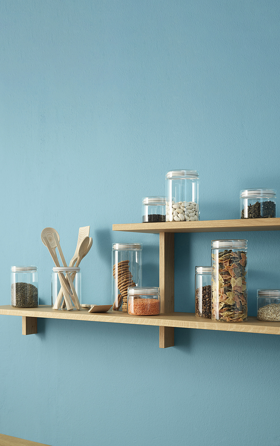 Store-It Δοχείο, 1 L, γυάλινο, ανοιχτό γκρι