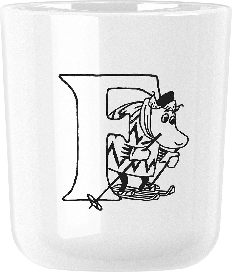 Taza Moomin ABC, diseño F