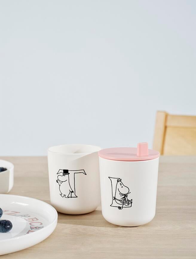 Taza Moomin ABC, diseño D