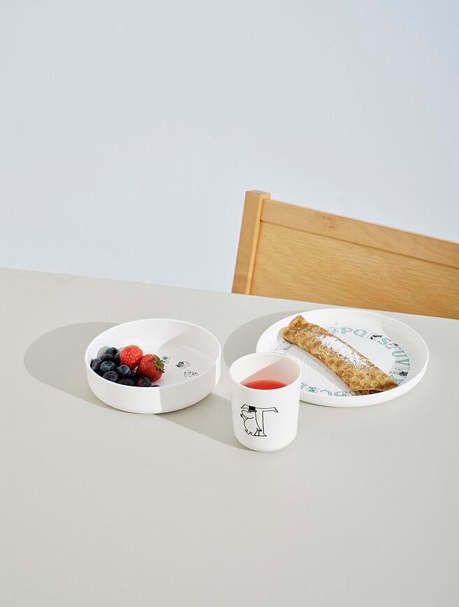 Taza Moomin ABC, diseño D