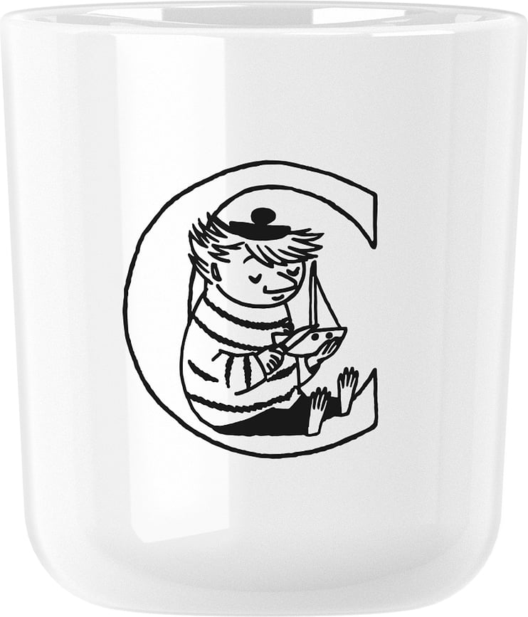 Taza Muminki, diseño ABC C