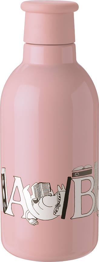 Termoflaske Drink-It Mumitroldene 500 ml laksefarvet