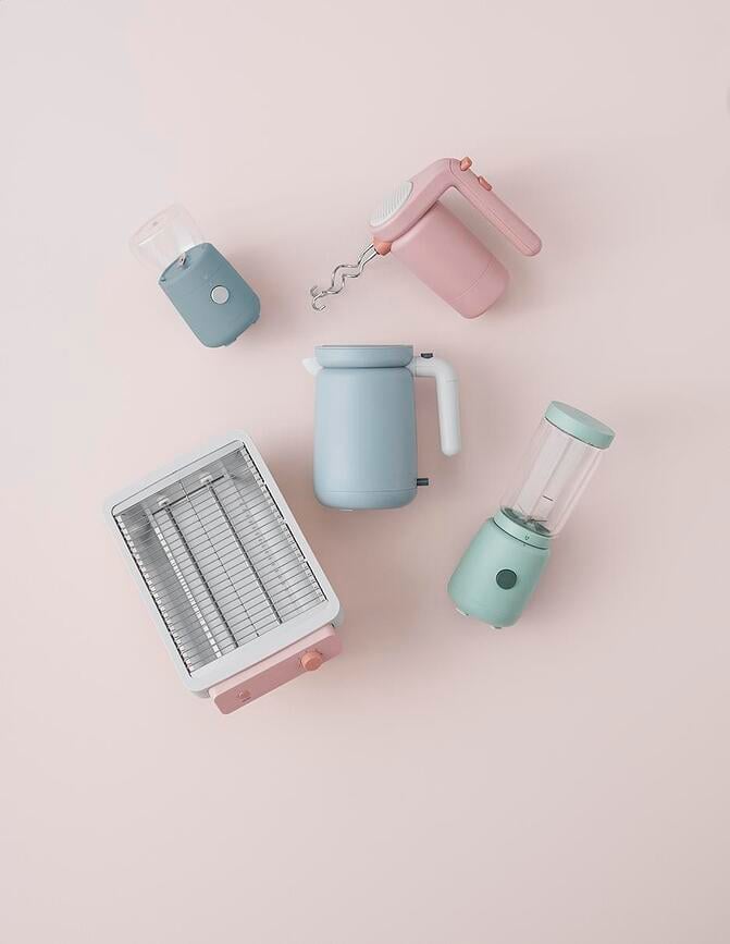 Tostadora Foodie, blanca