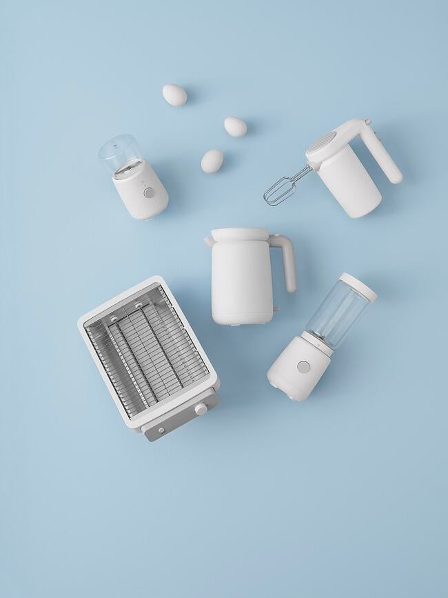 Tostadora Foodie, blanca