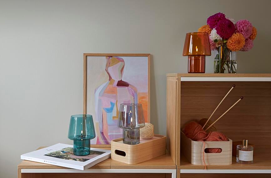 Viva Uljna Lampa jantarna