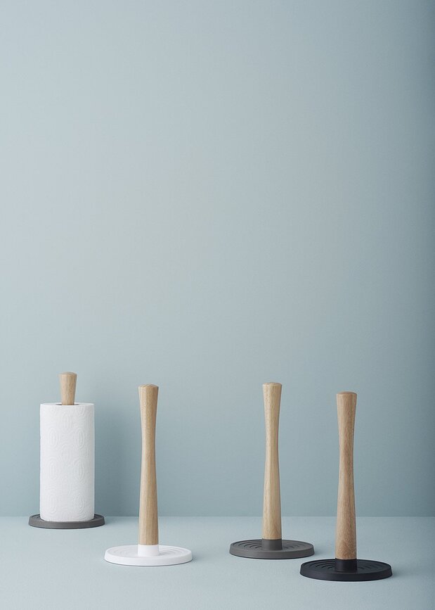 Soporte para Papel de Cocina Roll-it, blanco