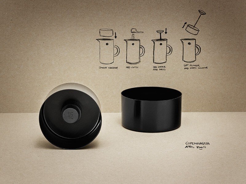 Cartucho de limpieza para cafeteras Rig-Tig, 8,3 cm