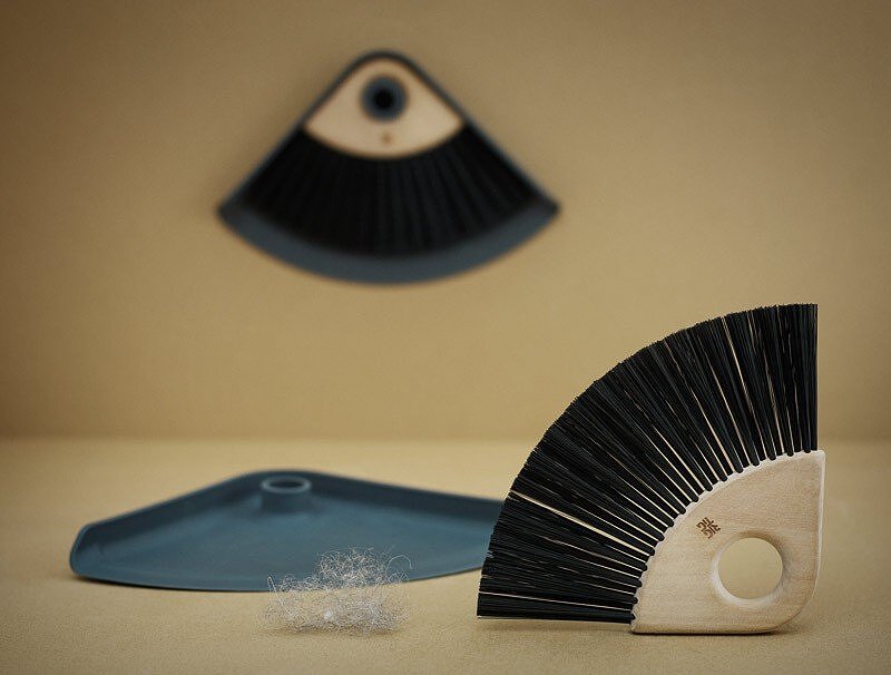 Set de Recogedor y Cepillo Sweep-it, gris claro