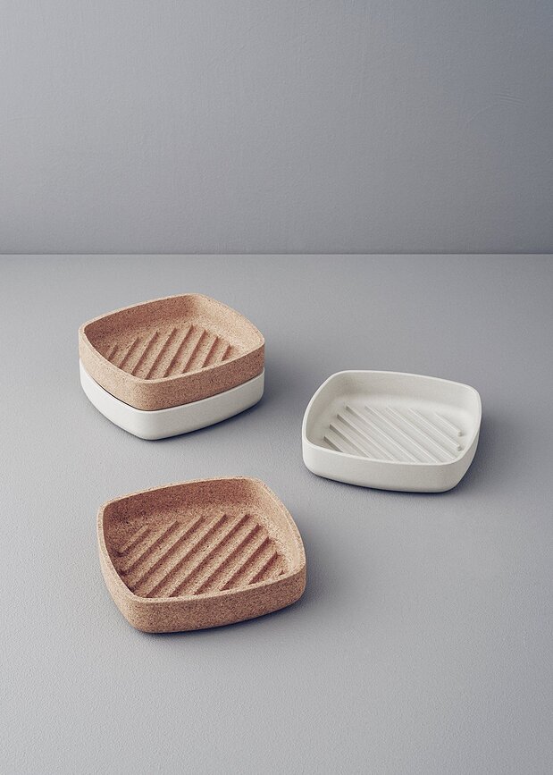 Tray-it Corbeille à pain, gris clair