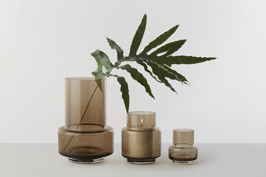 Hurricane No.25 Photophore, doré