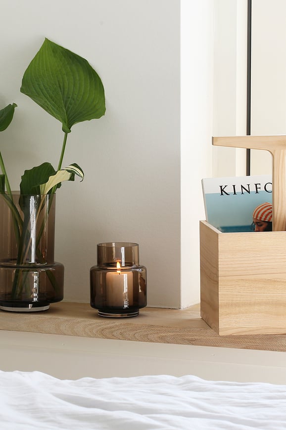 Hurricane No.25 Svečnik za čajne svečke, zlat