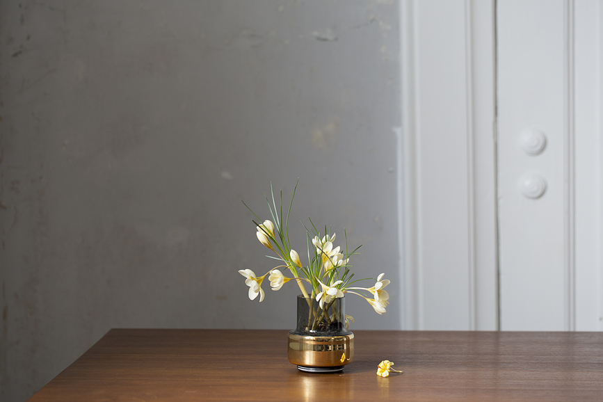 Hurricane No.25 Svijećnjak za lučice zlatni