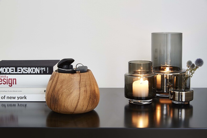 Hurricane No.25 Svijećnjak za lučice zlatni