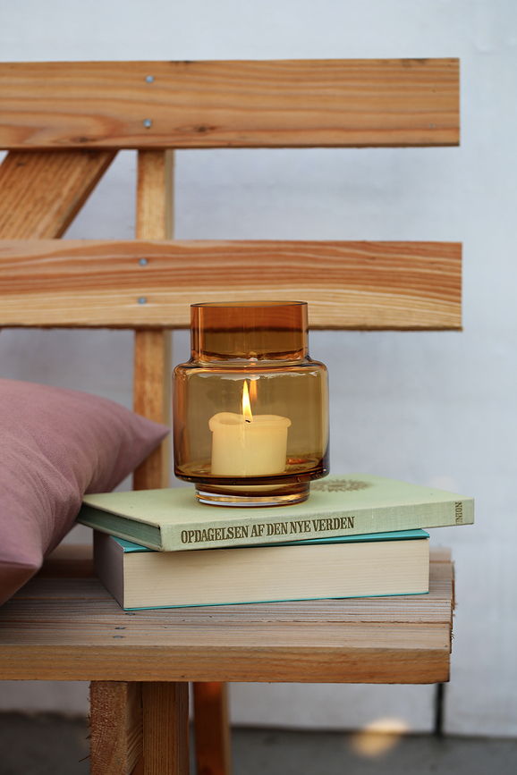 Hurricane No.53 Vaza ali svečnik, jantarna