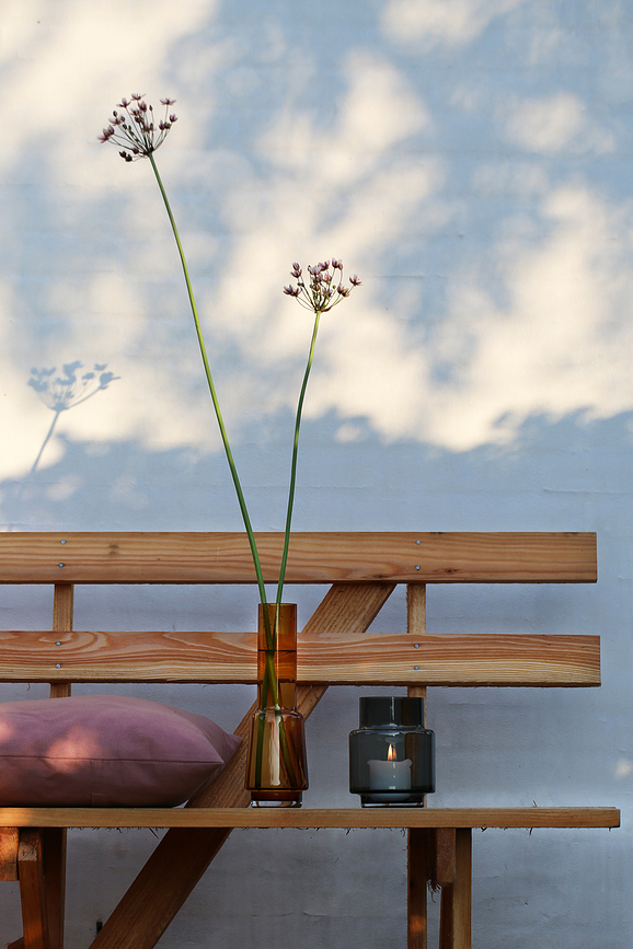 Hurricane No.53 Vaza ali svečnik, jantarna