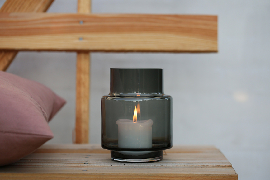 Hurricane No.53 Vaza ali svečnik, jantarna