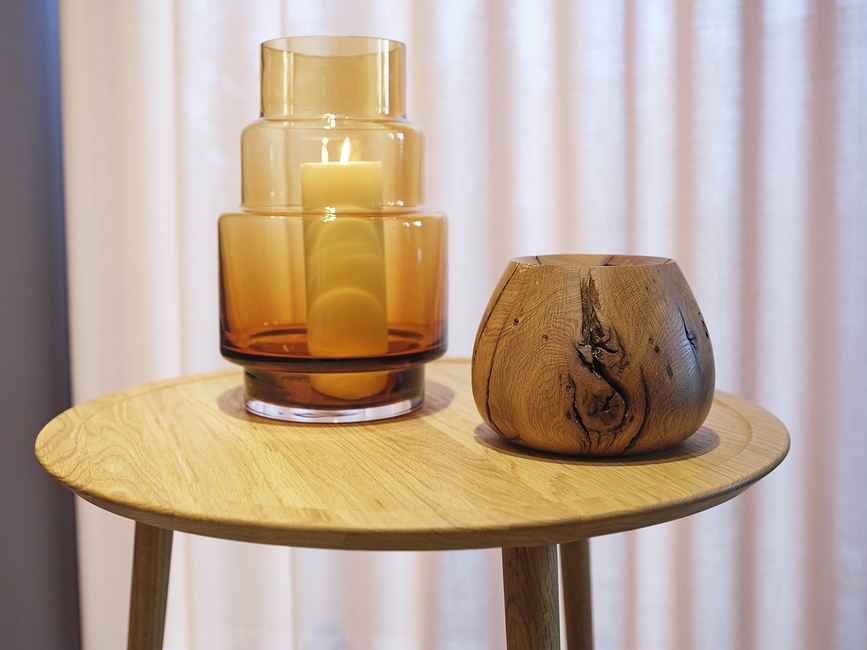 Hurricane No.69 Vase ou Photophore, brun