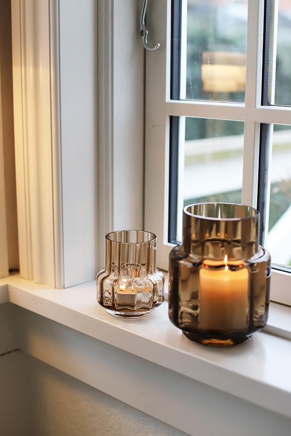 Hurricane Reflections No.25 Photophore, marron