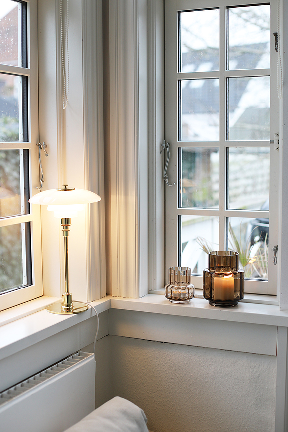 Hurricane Reflections No.25 Svečnik za čajne svečke, rjav