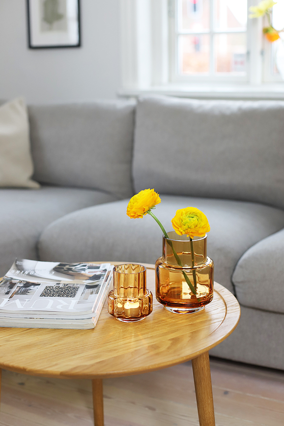 Hurricane Reflections No.25 Svečnik za čajne svečke, rjav