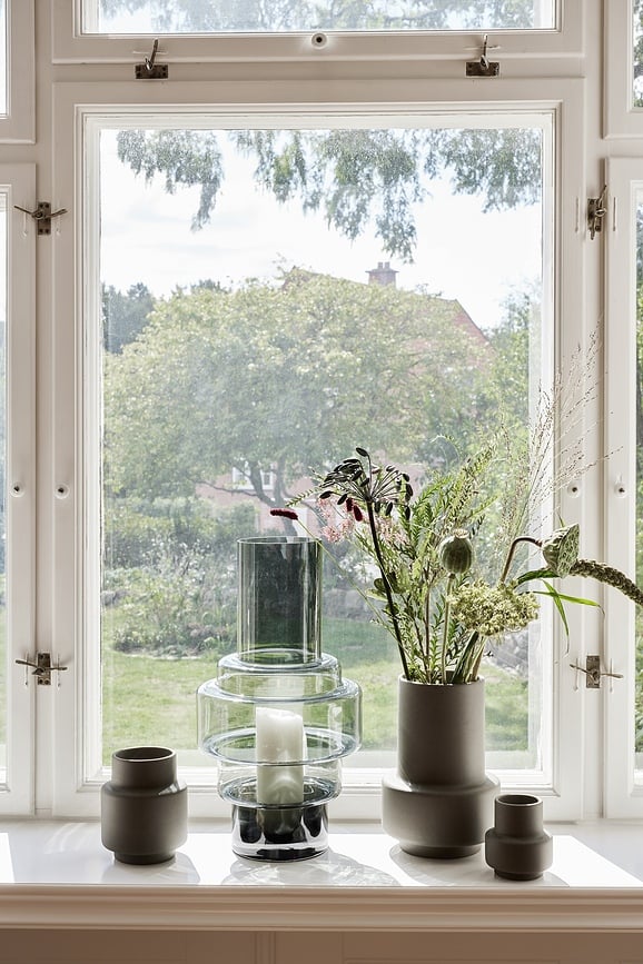 Hurricane Vaza 25 cm keramička oker