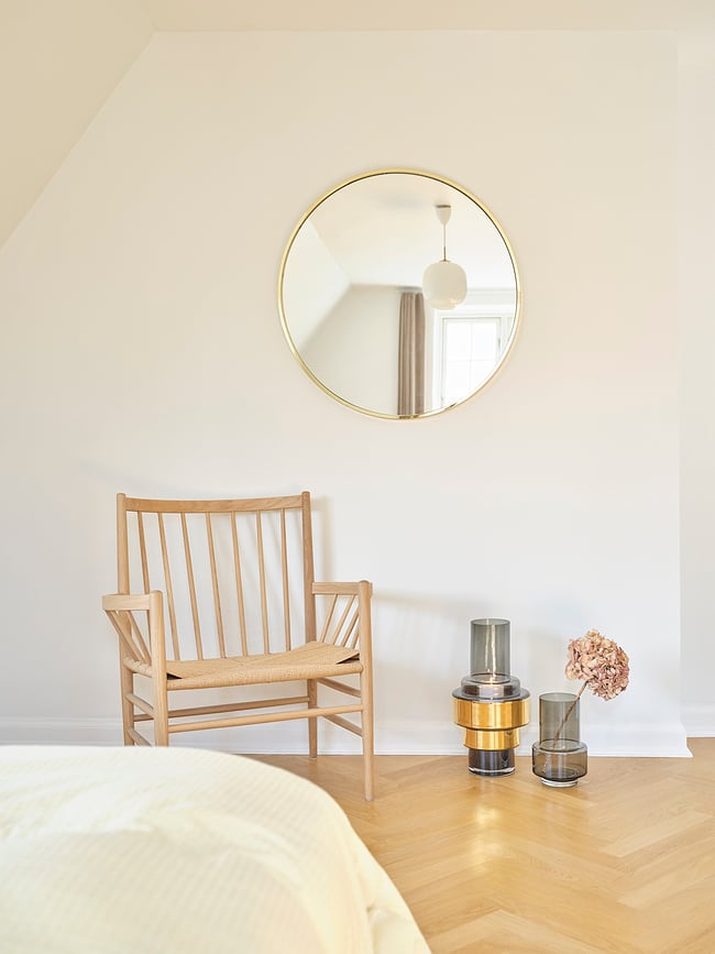 Jarrón Hurricane No.45, platinado