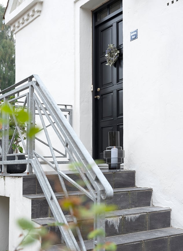 Jarrón Hurricane No.45, platinado