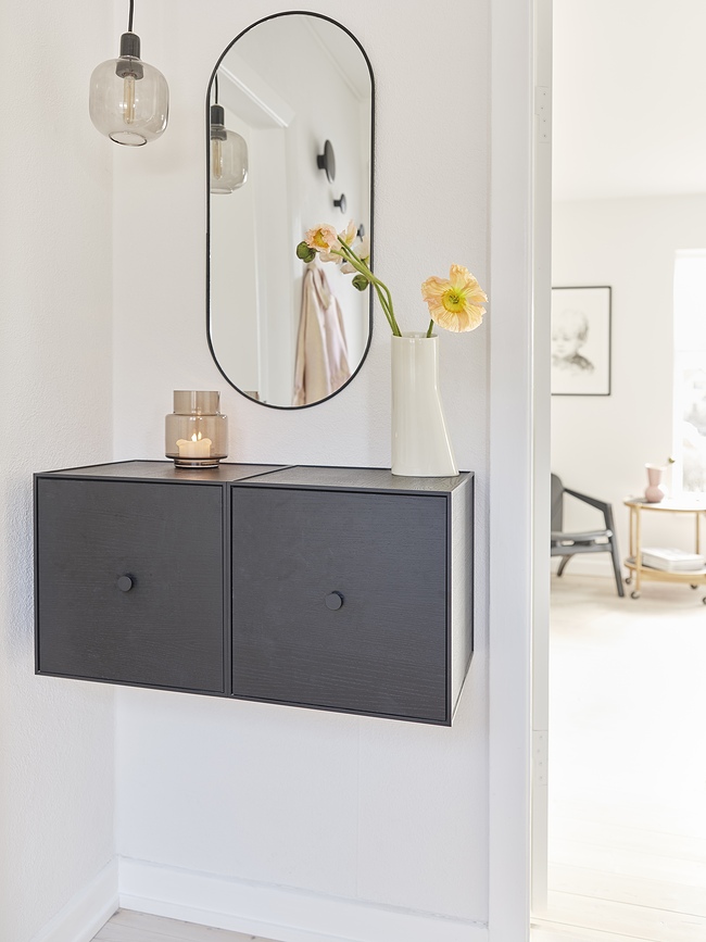 Jarrón Oval No.67, vainilla