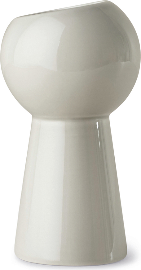 Oval No.65 Vase, gris clair