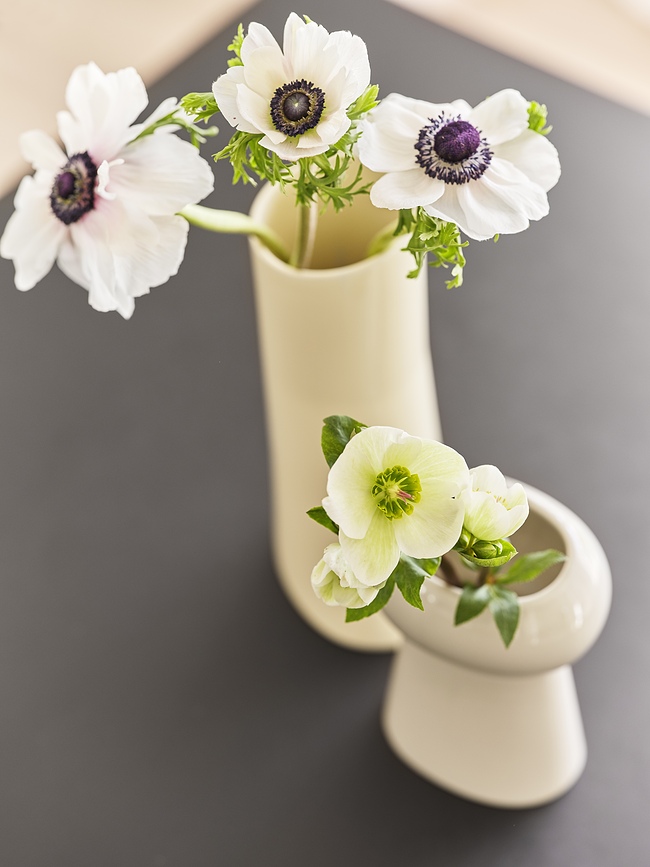 Oval No.67 Vase, vanille