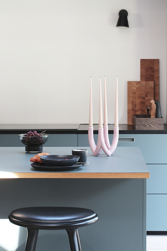 Platos de gres Ro Collection No.35, gris claro, 2 unidades