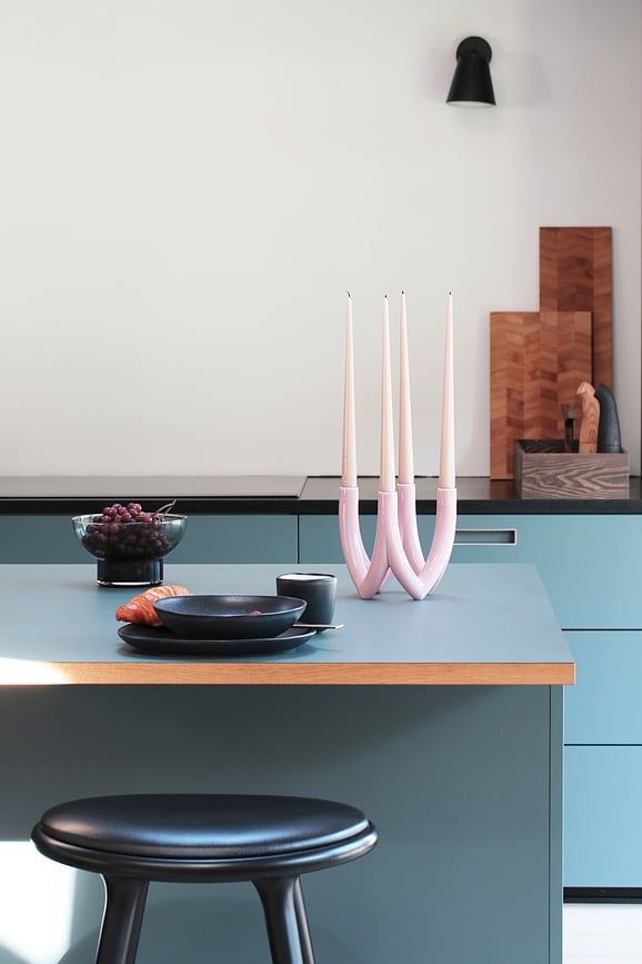 Ro Collection No.35 Tanjuri od kamenine svijetlosivi 2 kom.