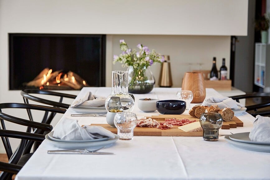 Ro Collection No.35 Tanjuri od kamenine svijetlosivi 2 kom.