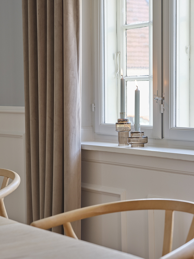 Ro Collection No.54 Bougeoir, en verre, brun