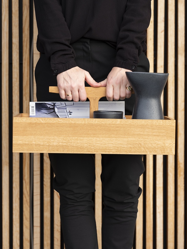 Ro Collection Organizator niski hrastov