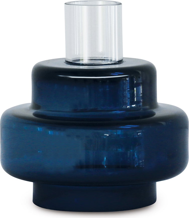 Svečturis Ro Collection No.54 stikla indigo
