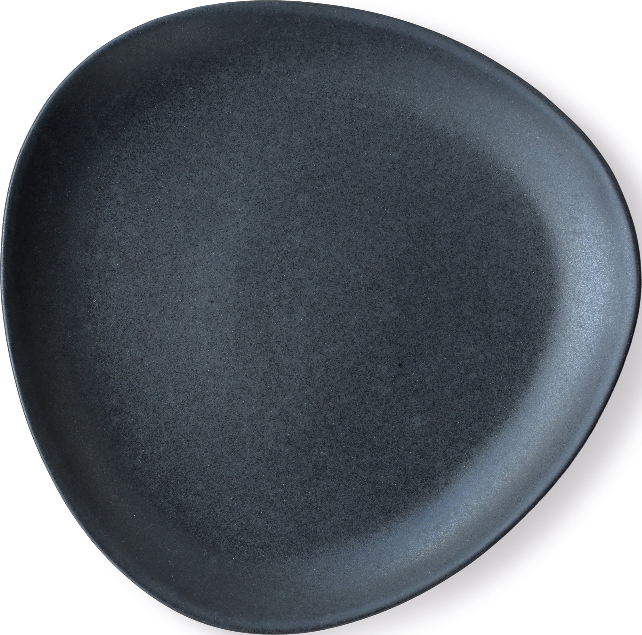 Talerze obiadowe Ro Collection No.35 ciemnoszare 2 szt.