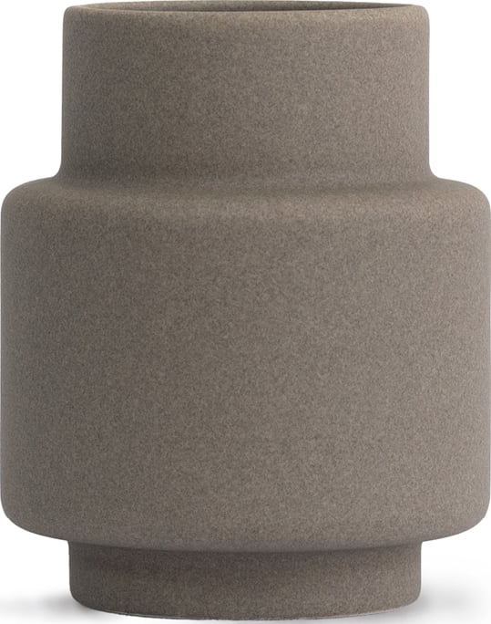 Wazon Hurricane Ceramic 15 cm ciemnoszary