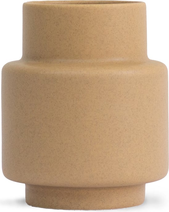 Wazon Hurricane Ceramic 15 cm ochra