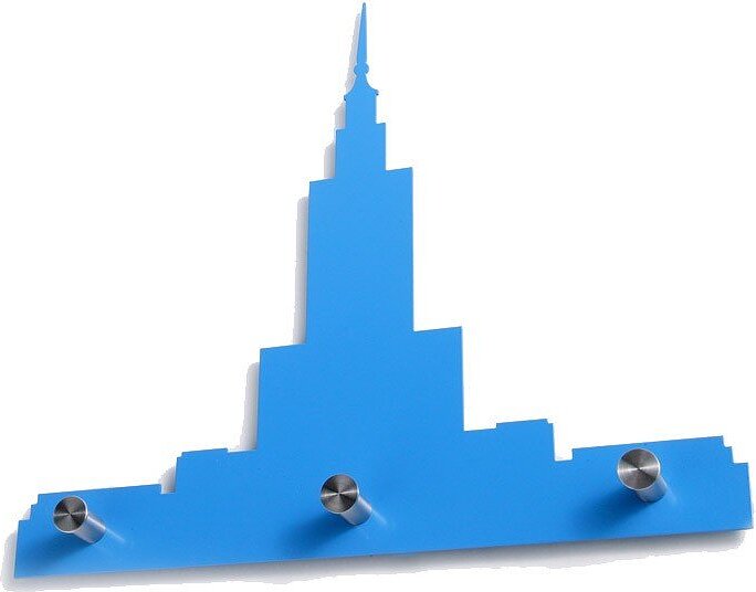 Colgador Pałac, de tres ganchos