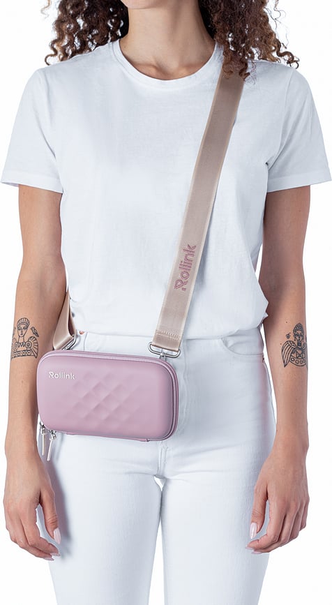 Bandolera Tour Mini Bag, color melocotón