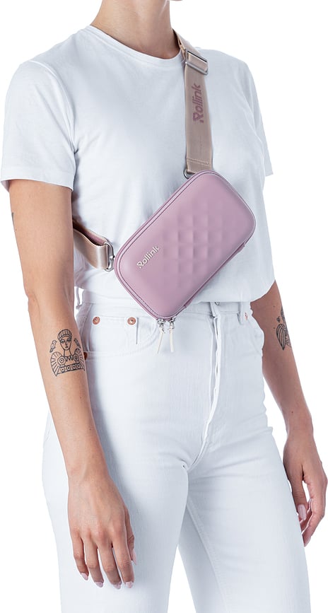 Bandolera Tour Mini Bag, color melocotón