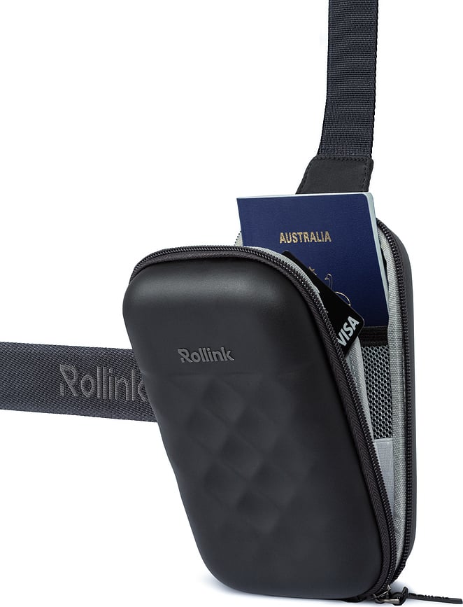 Bolso de Hombro masculino Go Mini Bag, gris