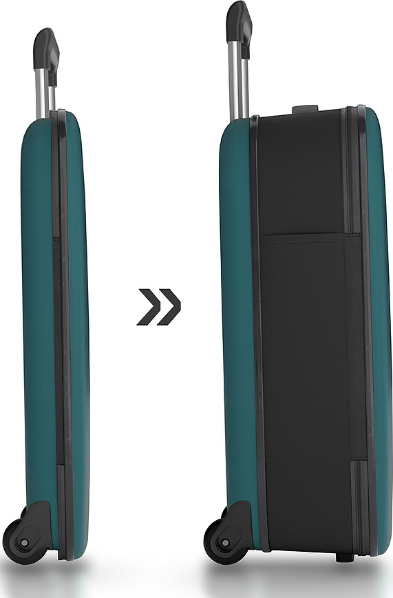 Flex Vega Βαλίτσα, 40 L, γαλάζια