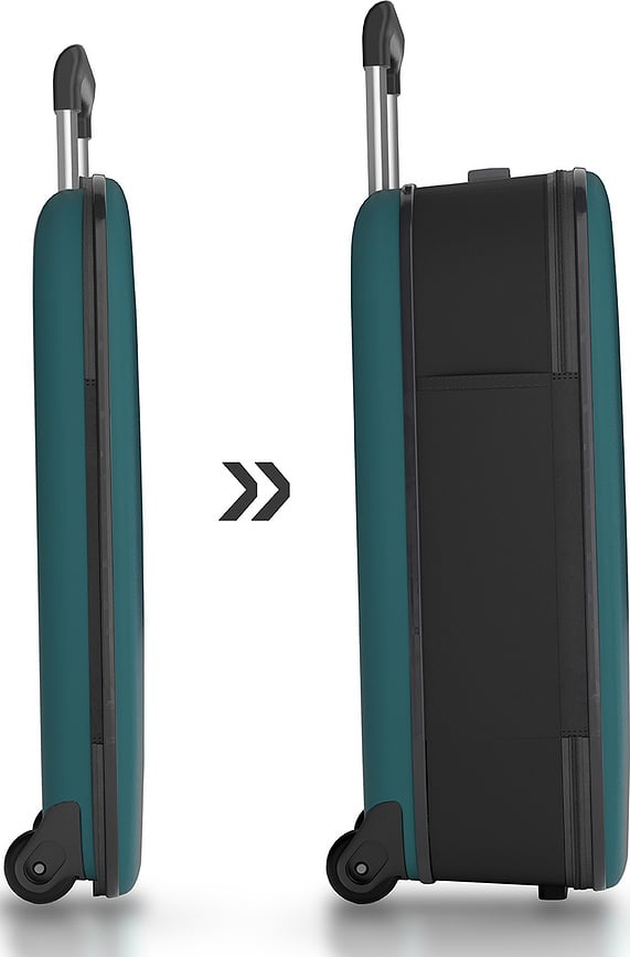 Maleta Flex Vega, 40 L, azul claro